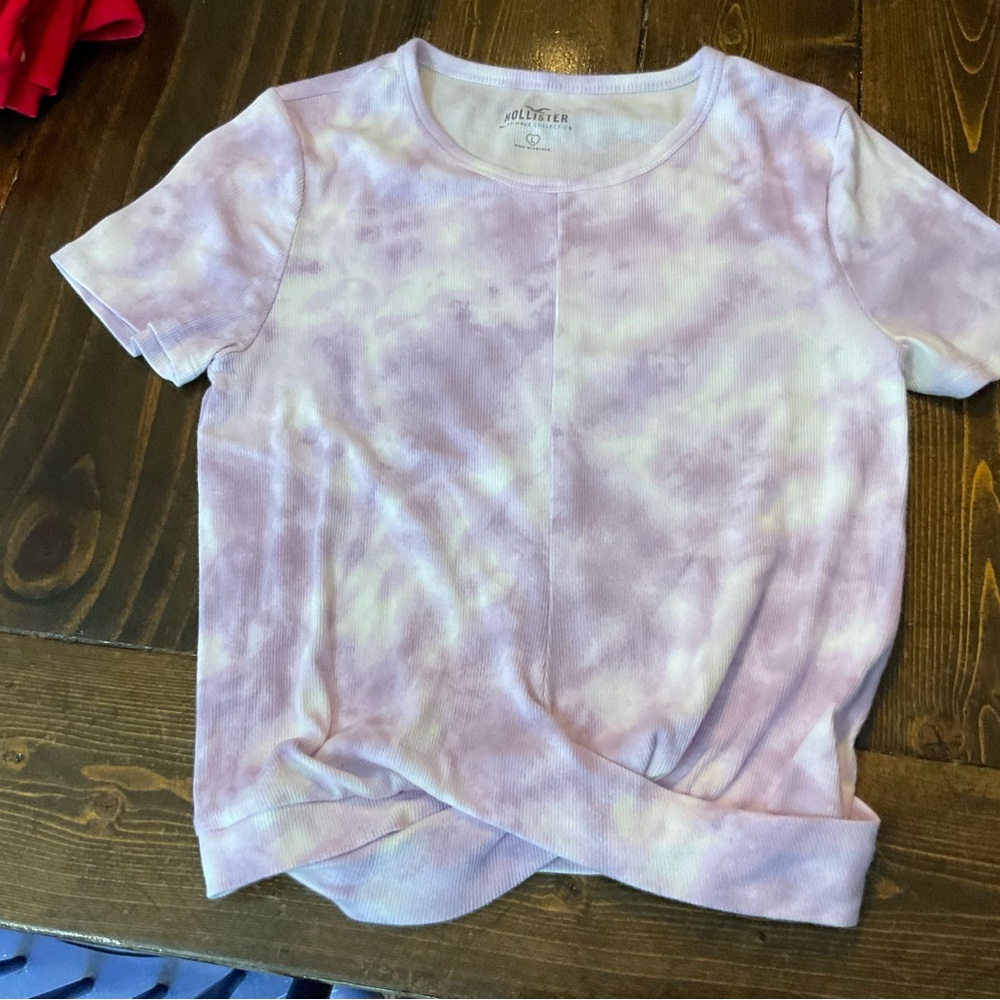 Hollister Light Purple Ribbed Top - Picture 2 of 6